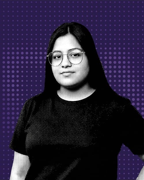 Portrait of Disha, Client Relationship Manager